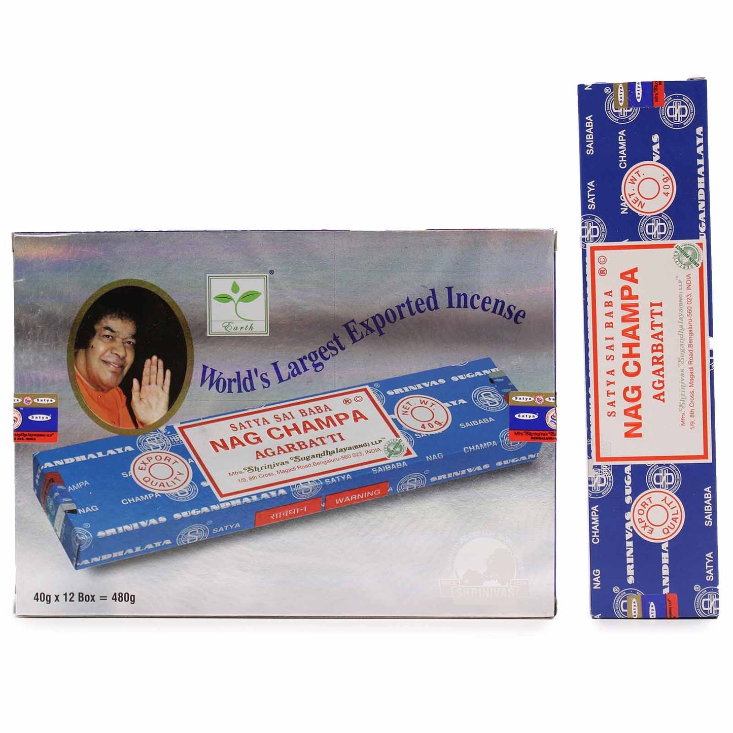 Satya Nag Champa Wierookstokjes – 40 g
