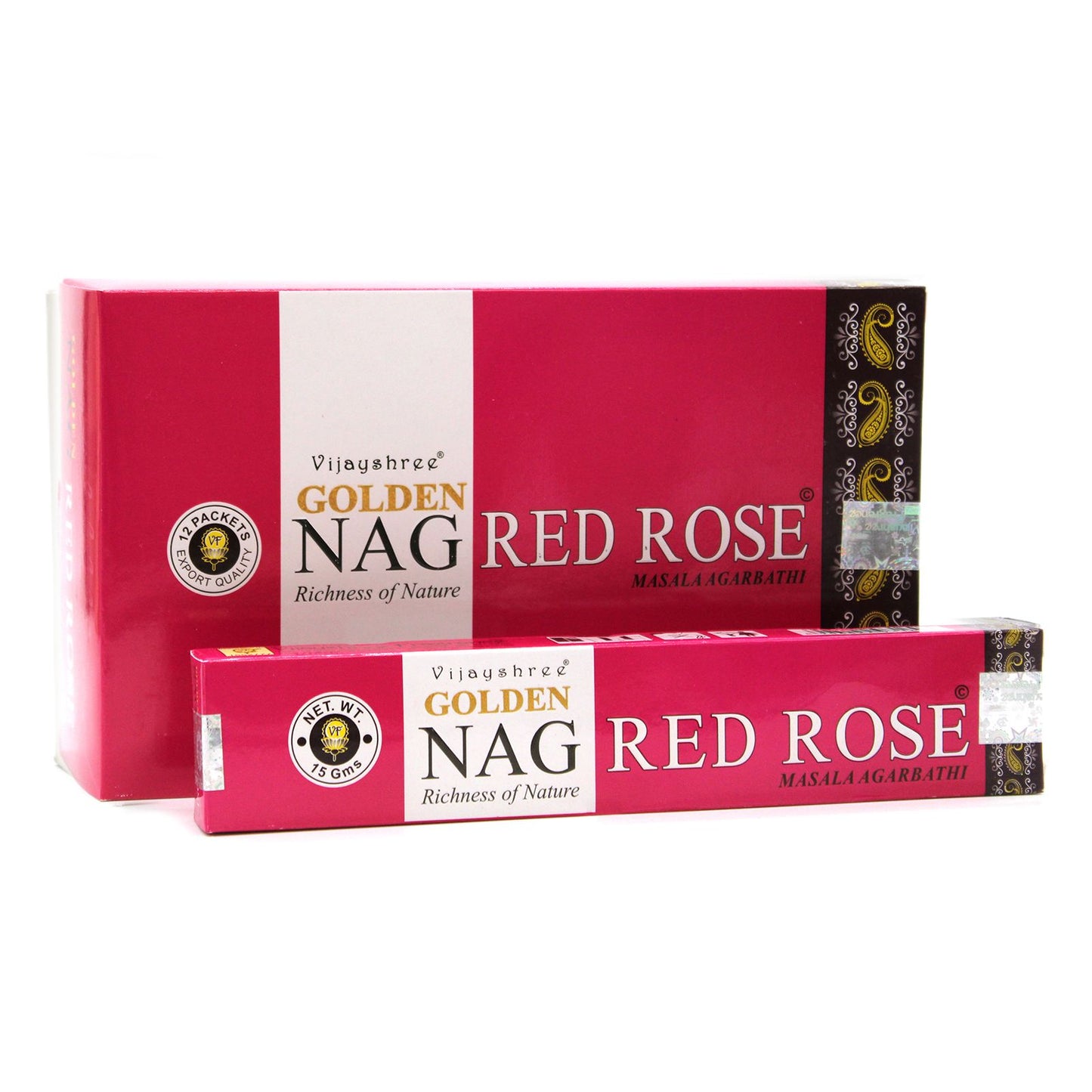 Golden Nag Wierookstokjes – Rode Roos (15g)