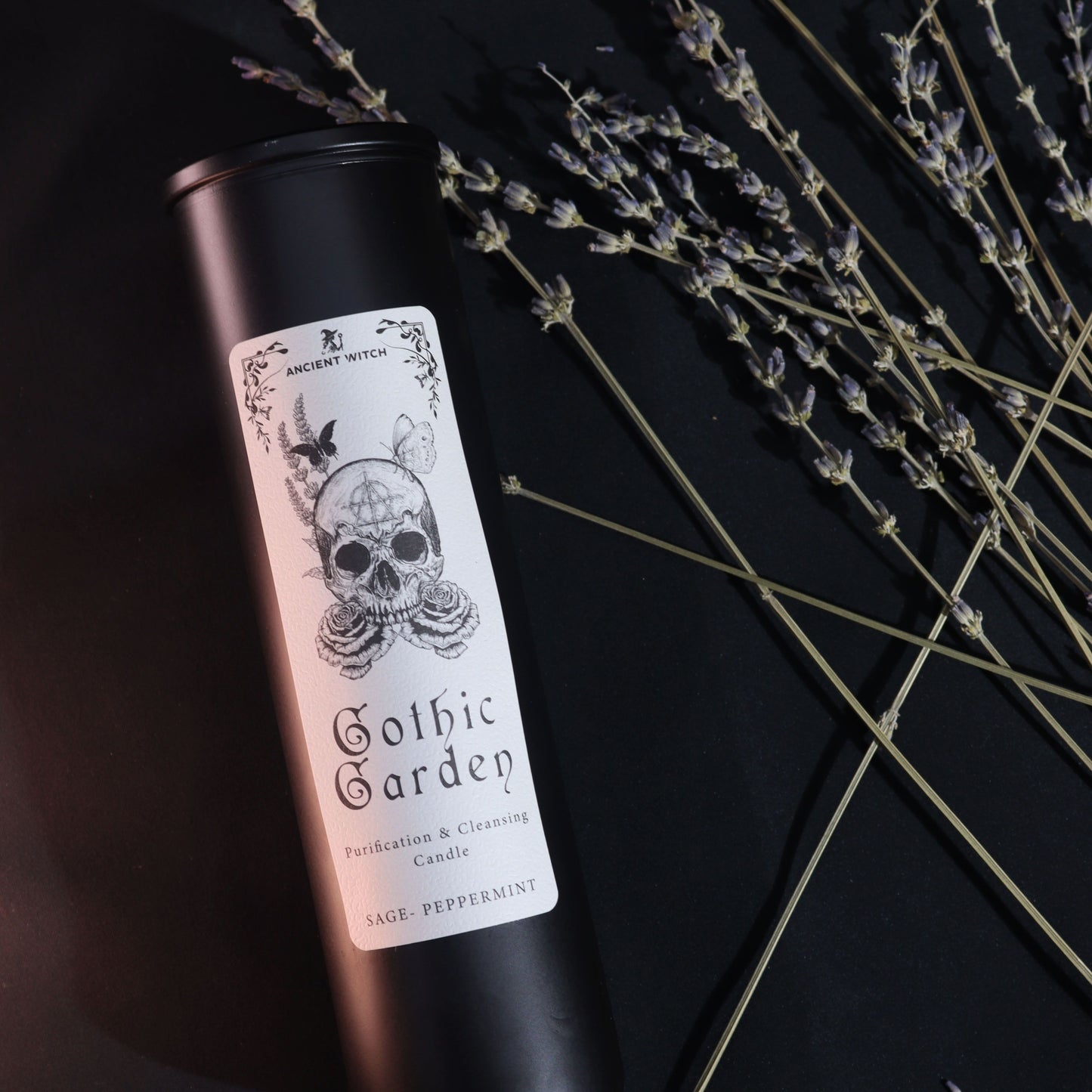 Ancient Witch Zuiveringskaars – Gothic Garden | Reiniging & Transformatie