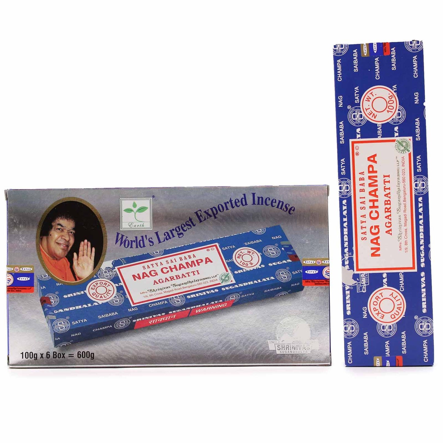 Satya Nag Champa Wierookstokjes – 100 g – Voordeelverpakking
