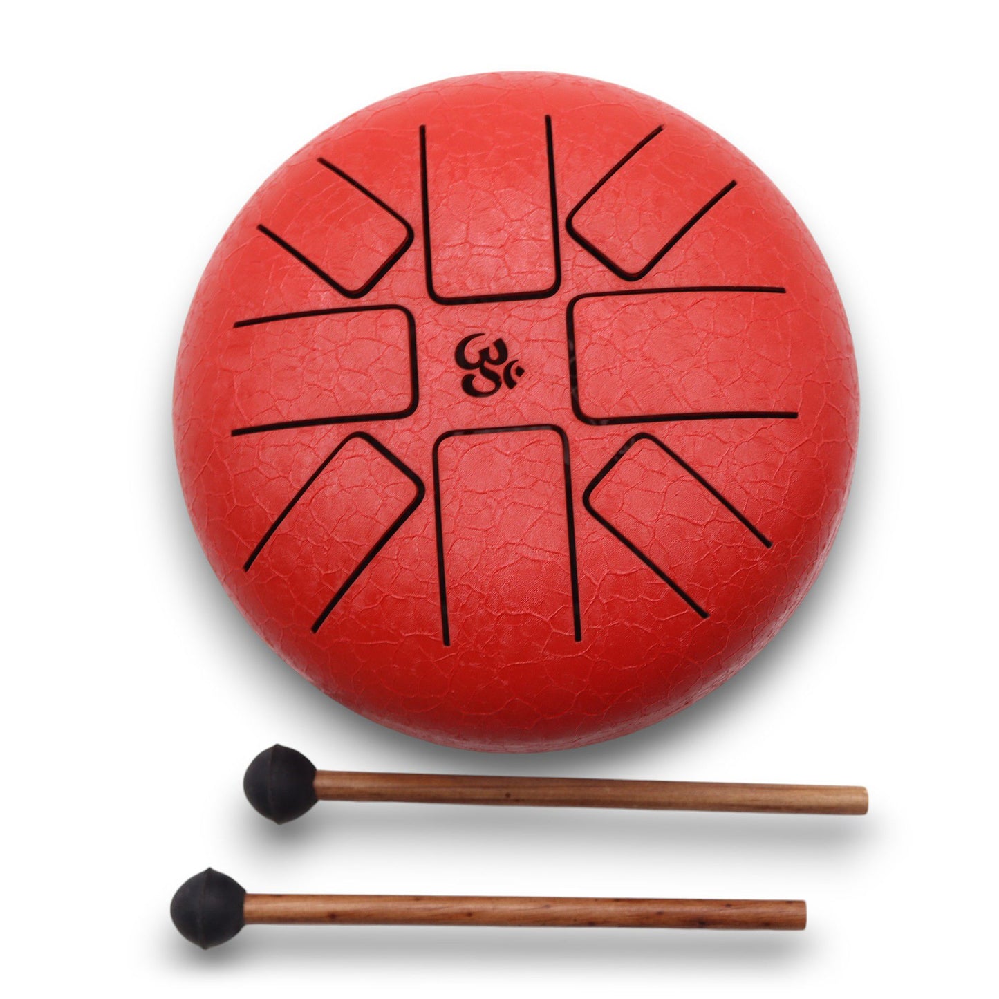Stalen Tongue Drum – Om Rood (16 cm)