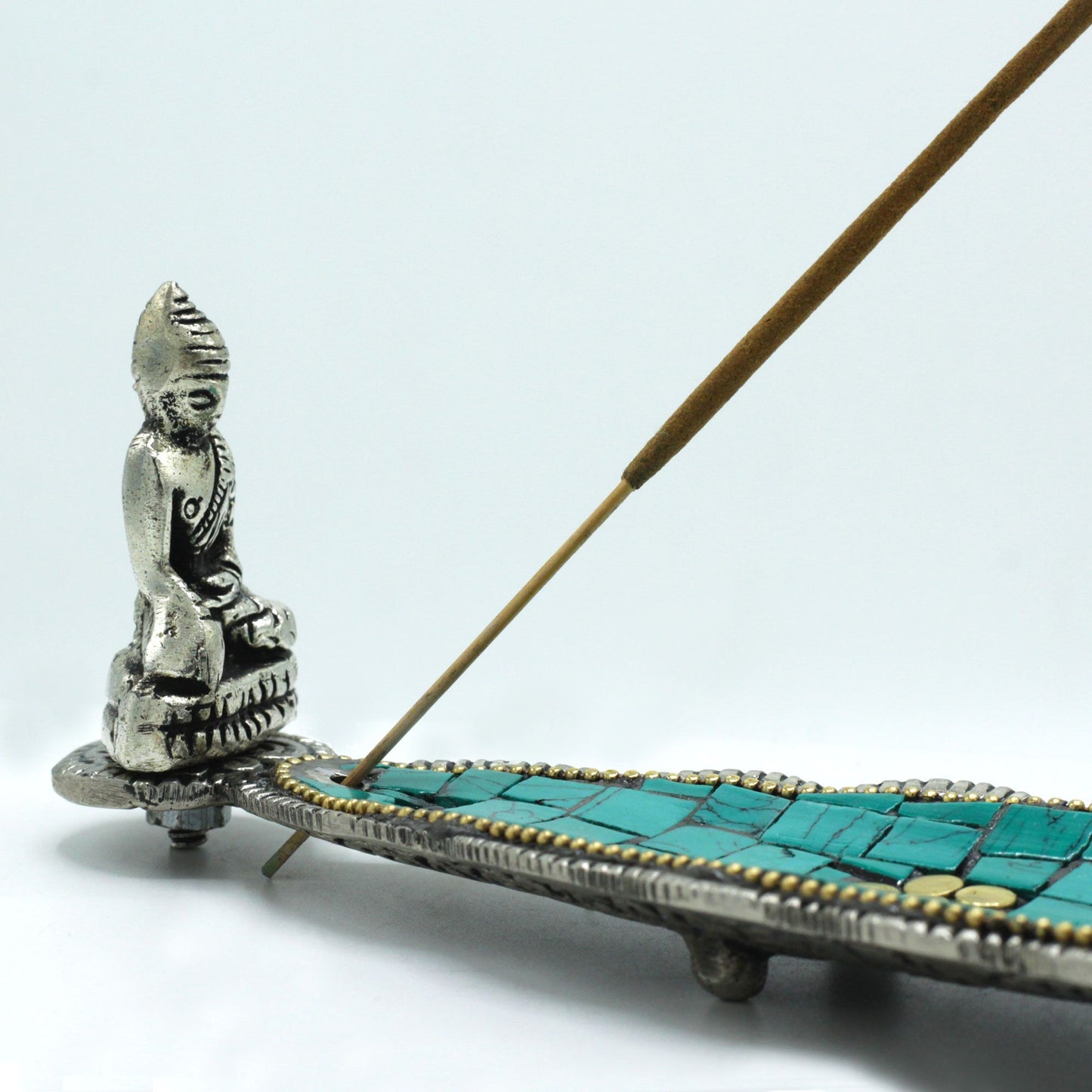 Buddha Long Leaf Tibetaanse Decoratieve Wierookhouder