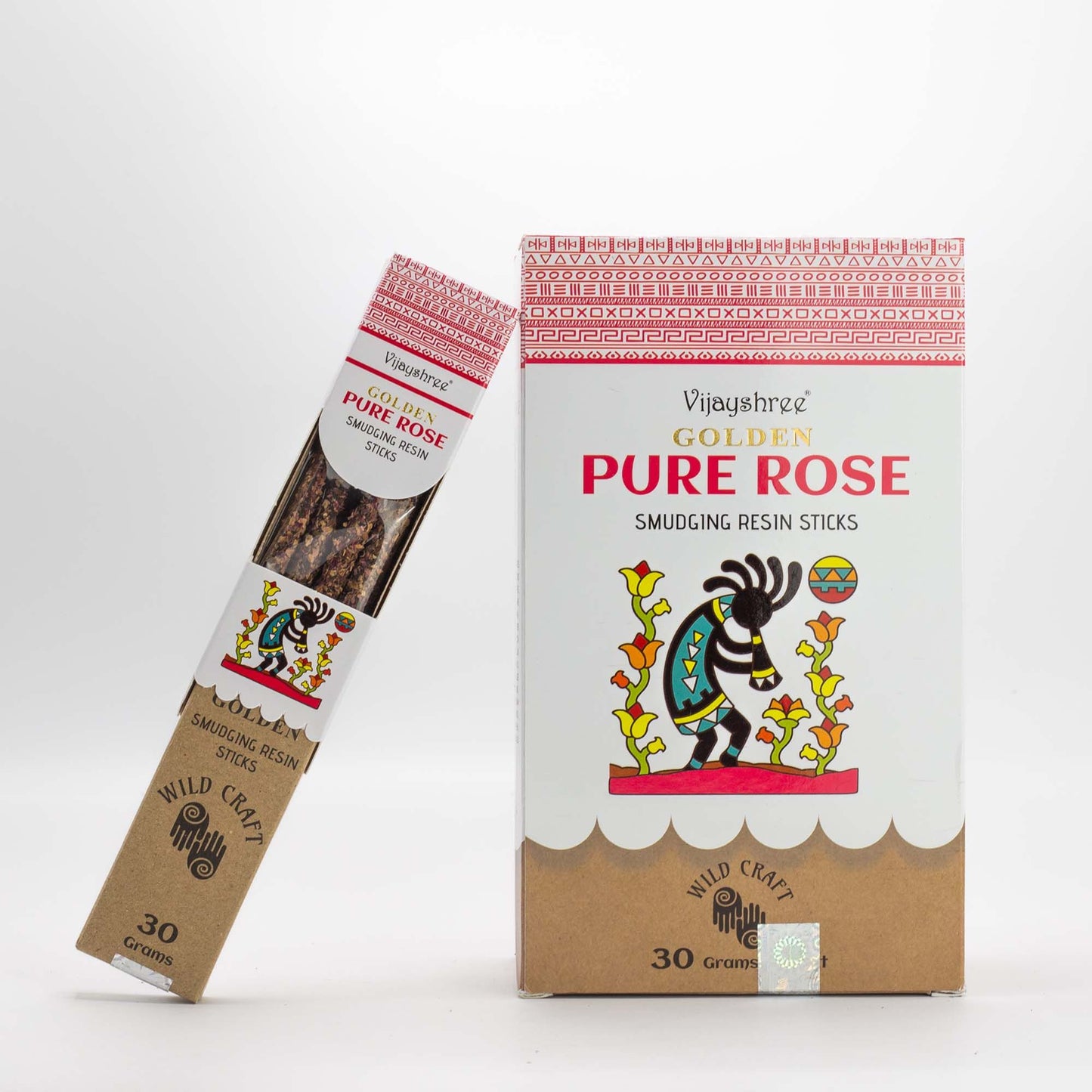 30g Golden Pure Roos Smudging Harsstaafjes (6 stuks)