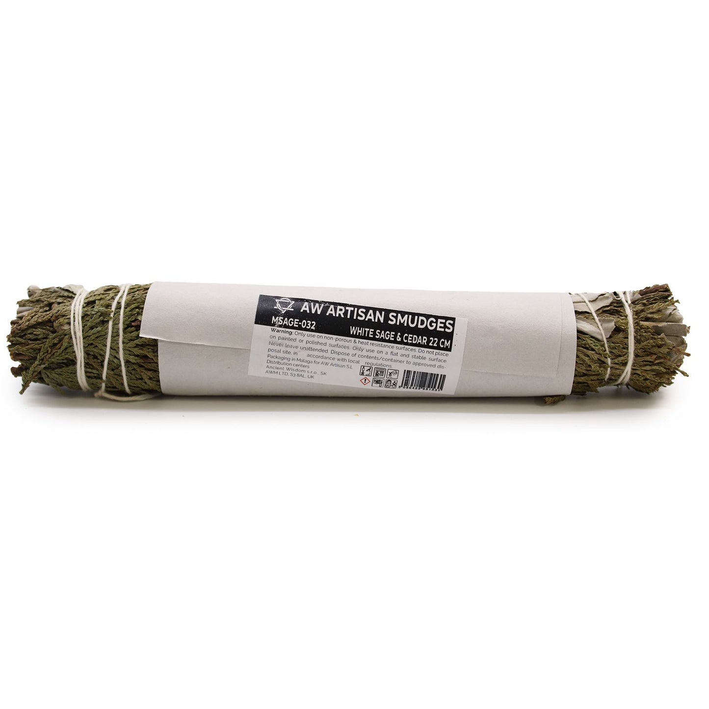 Smudge Stick - Witte Salie & Ceder 22cm