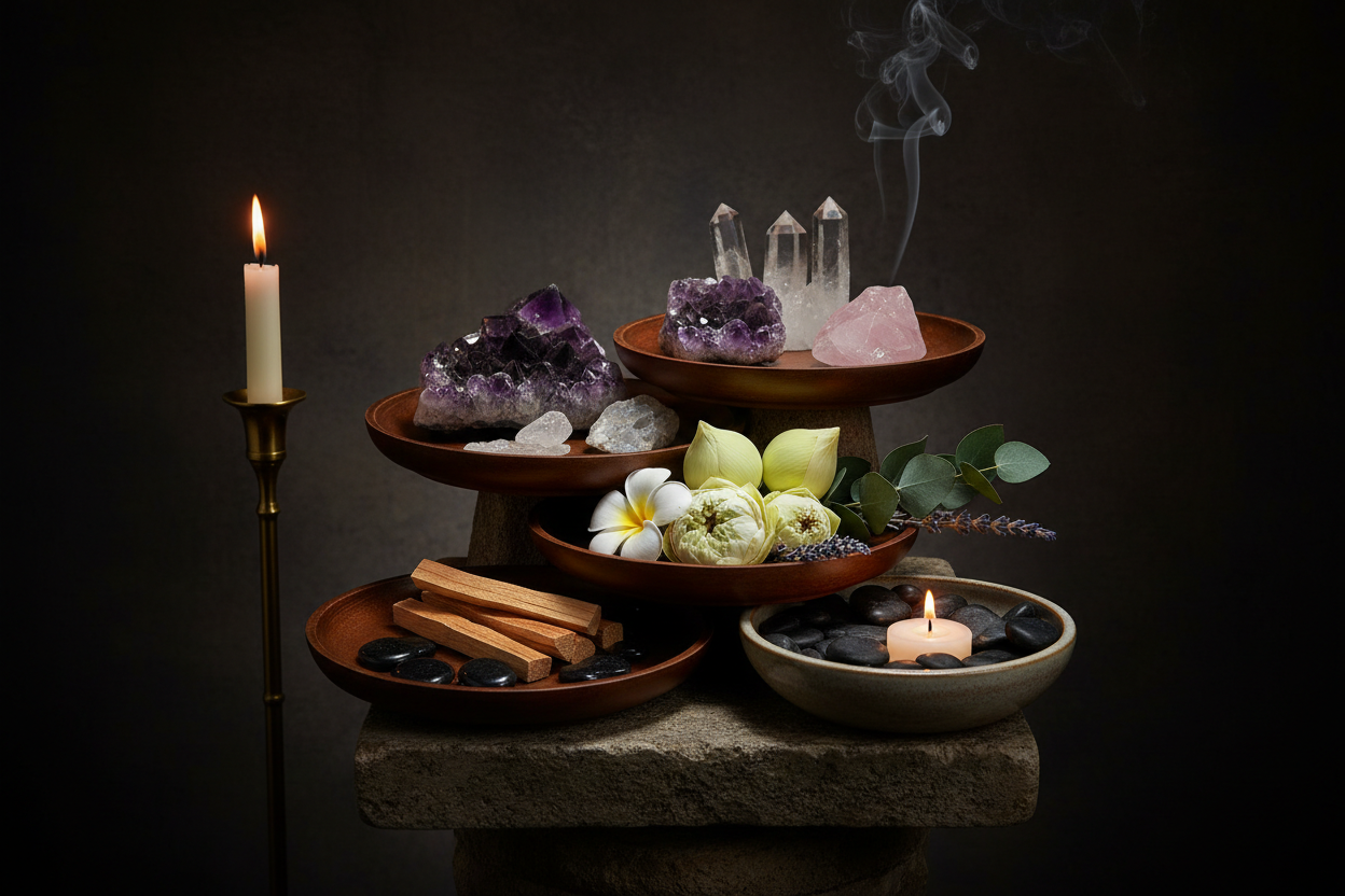 Spirituele Offerplaten & Altaaraccessoires