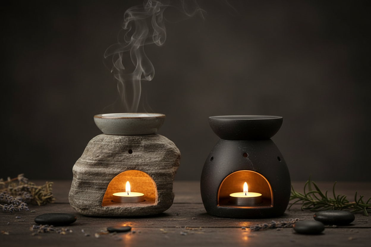 Stone & Soapstone Oliebranders