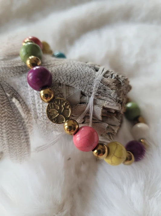 Armband Multicolour Lifetree 18cm