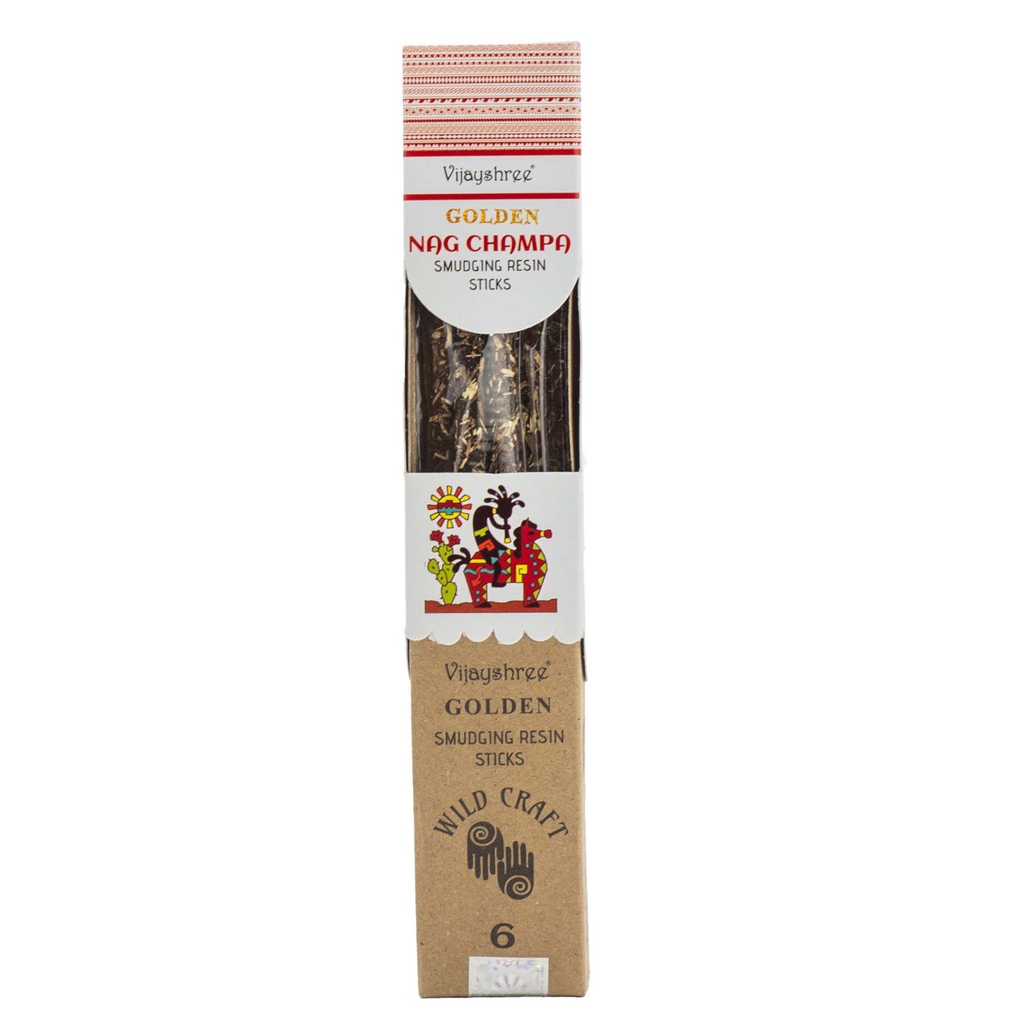 Golden Nag Champa Smudging Harsstaafjes – 30g (6 stuks)