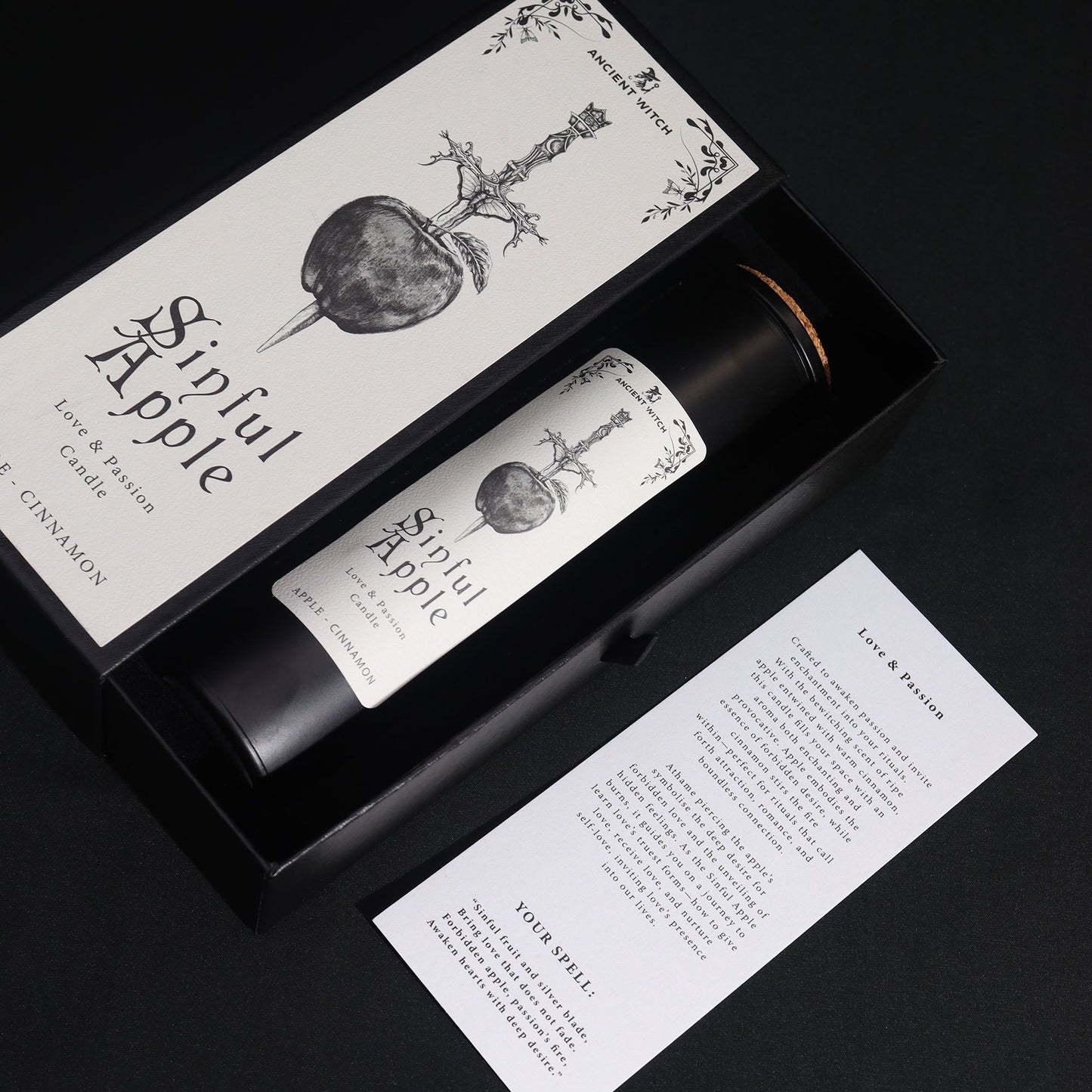 Ancient Witch Zuiveringskaars – Sinful Apple | Liefde & Aantrekkingskracht