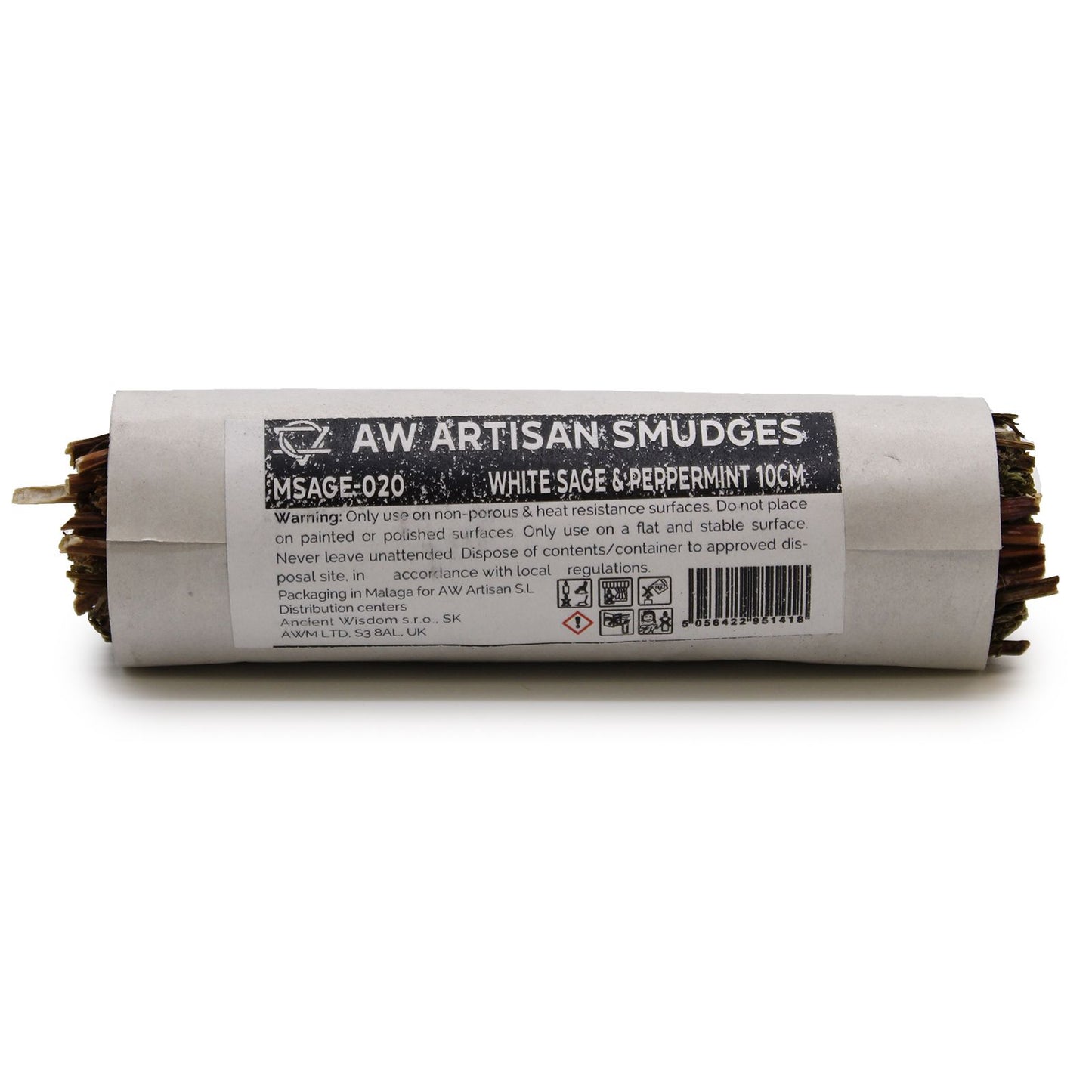Smudge Stick - Witte Salie & Pepermunt 10cm