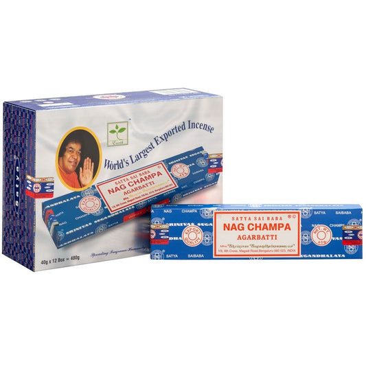 Nag Champa Wierookstokjes 40g
