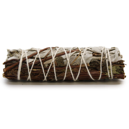 Smudge Stick - Witte Salie & Pepermunt 10cm
