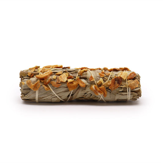 Smudge Stick - Witte Salie & Knoflook 10cm