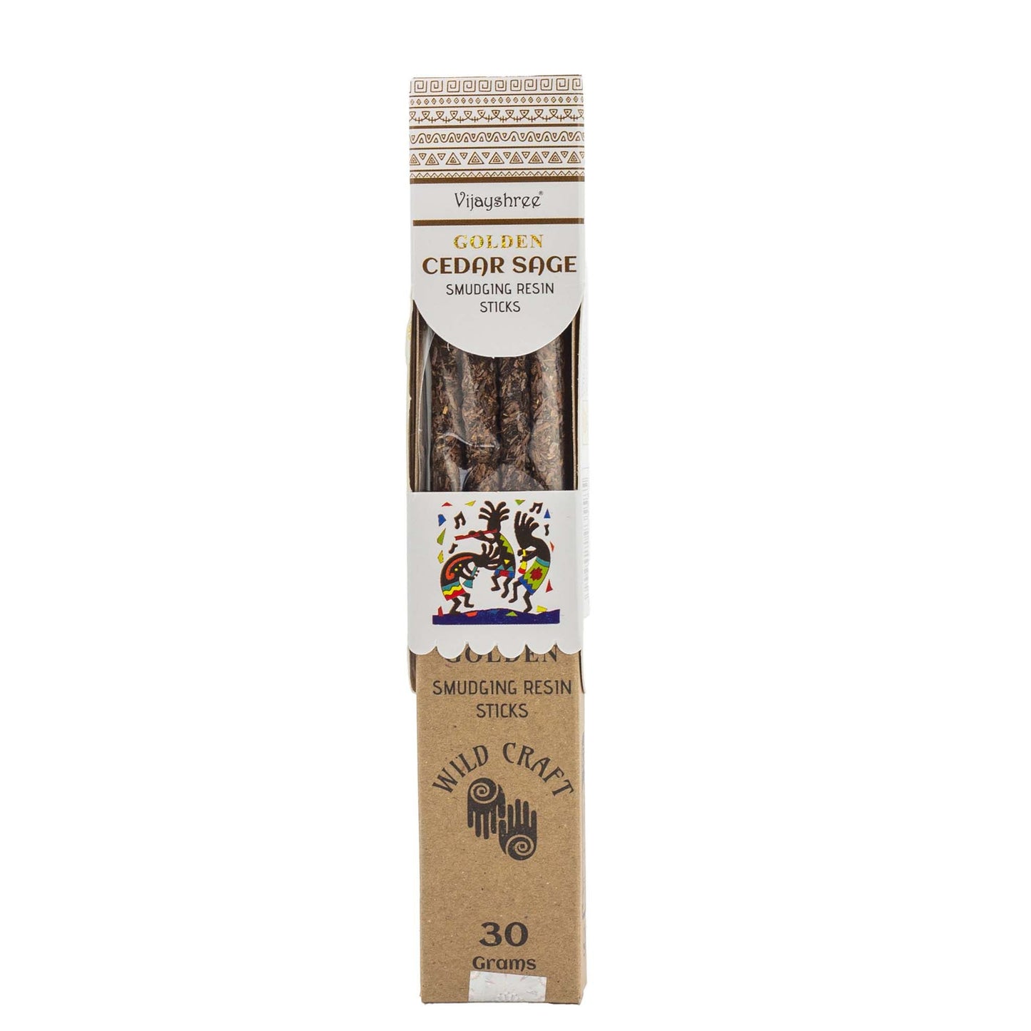 30g Golden Cedar Salie Smudging Harsstaafjes (6 stuks)