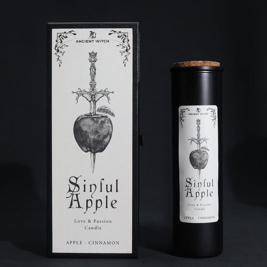 Ancient Witch Zuiveringskaars – Sinful Apple | Liefde & Aantrekkingskracht