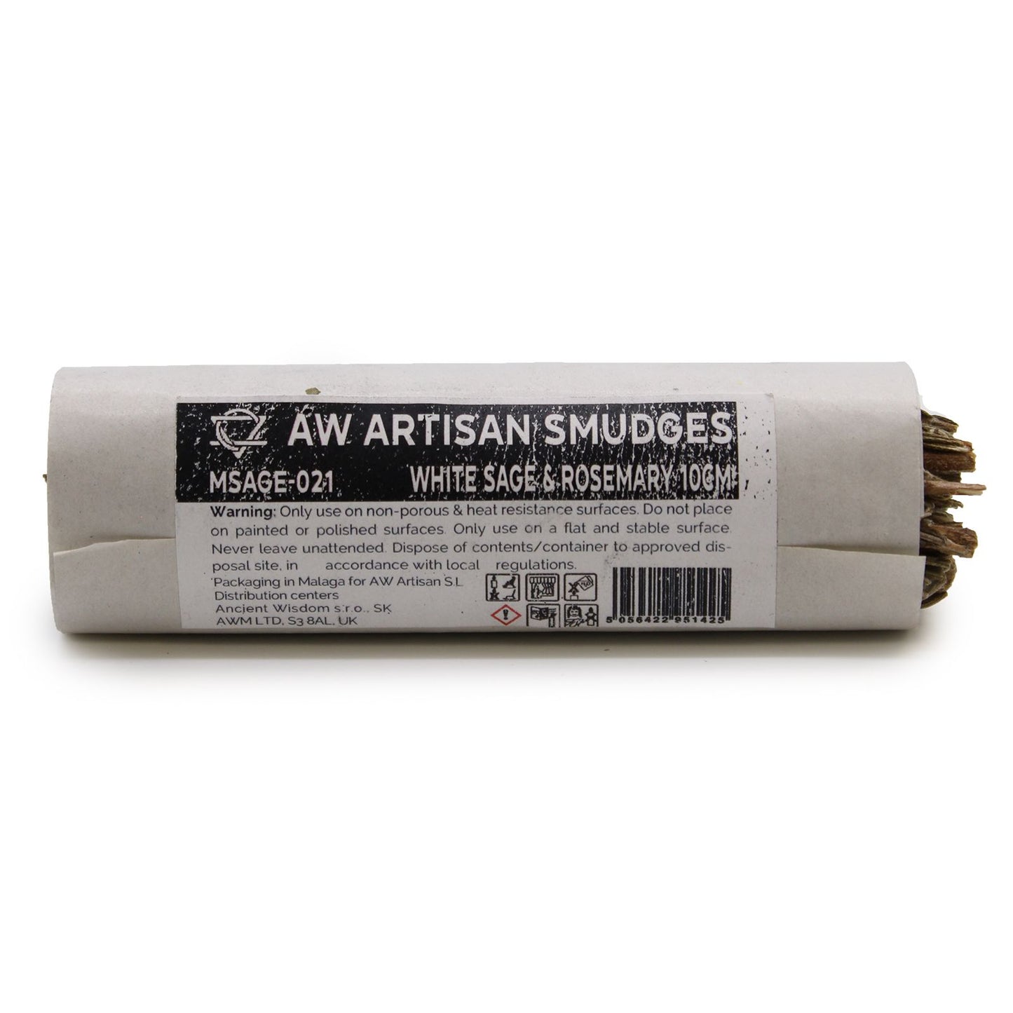Smudge Stick - Witte Salie & Rozemarijn 10cm