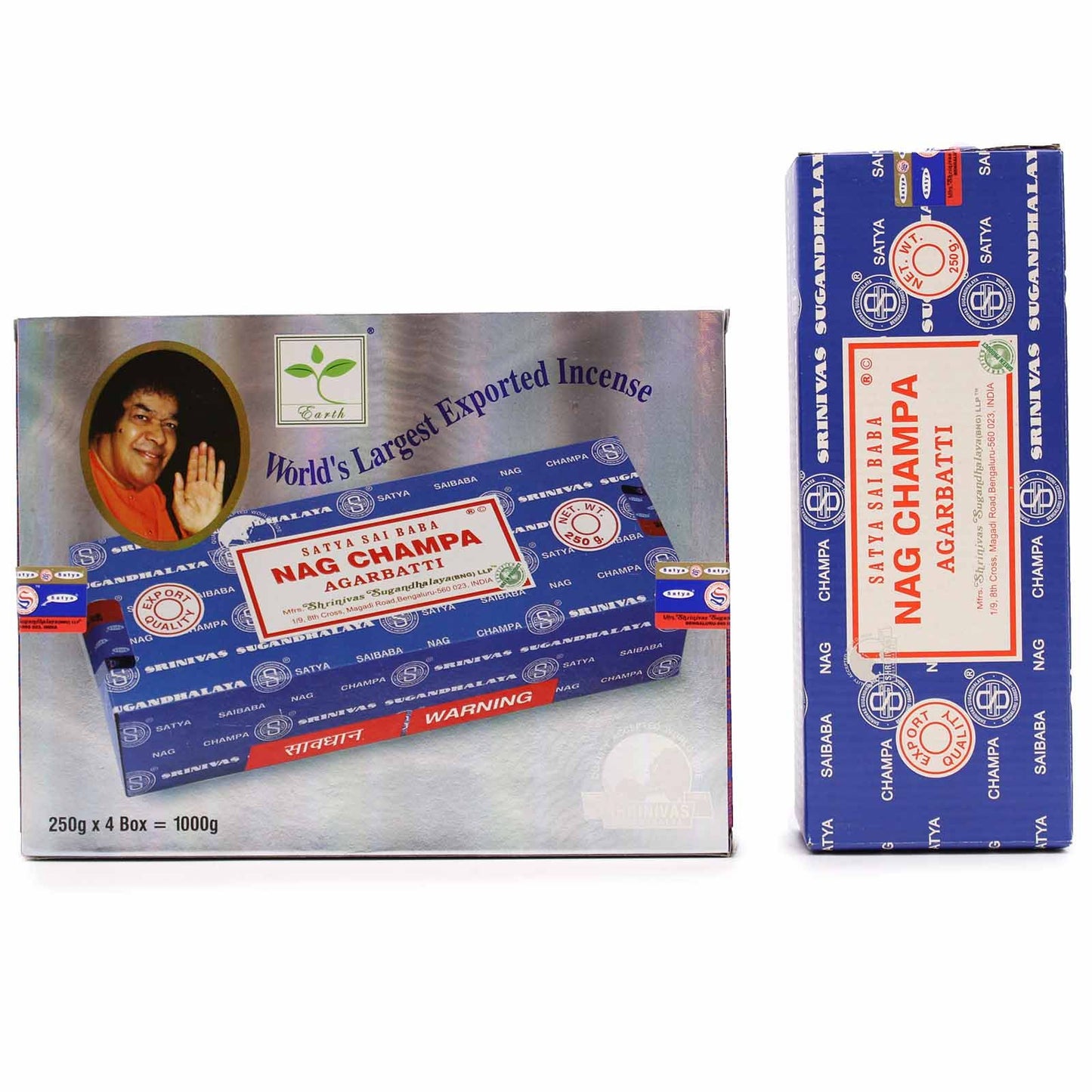 Satya Nag Champa Wierookstokjes – 250 g – Grote Voordeelverpakking