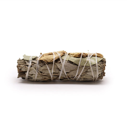 Smudge Stick - Witte Salie, Eucalyptus & Gember 10cm