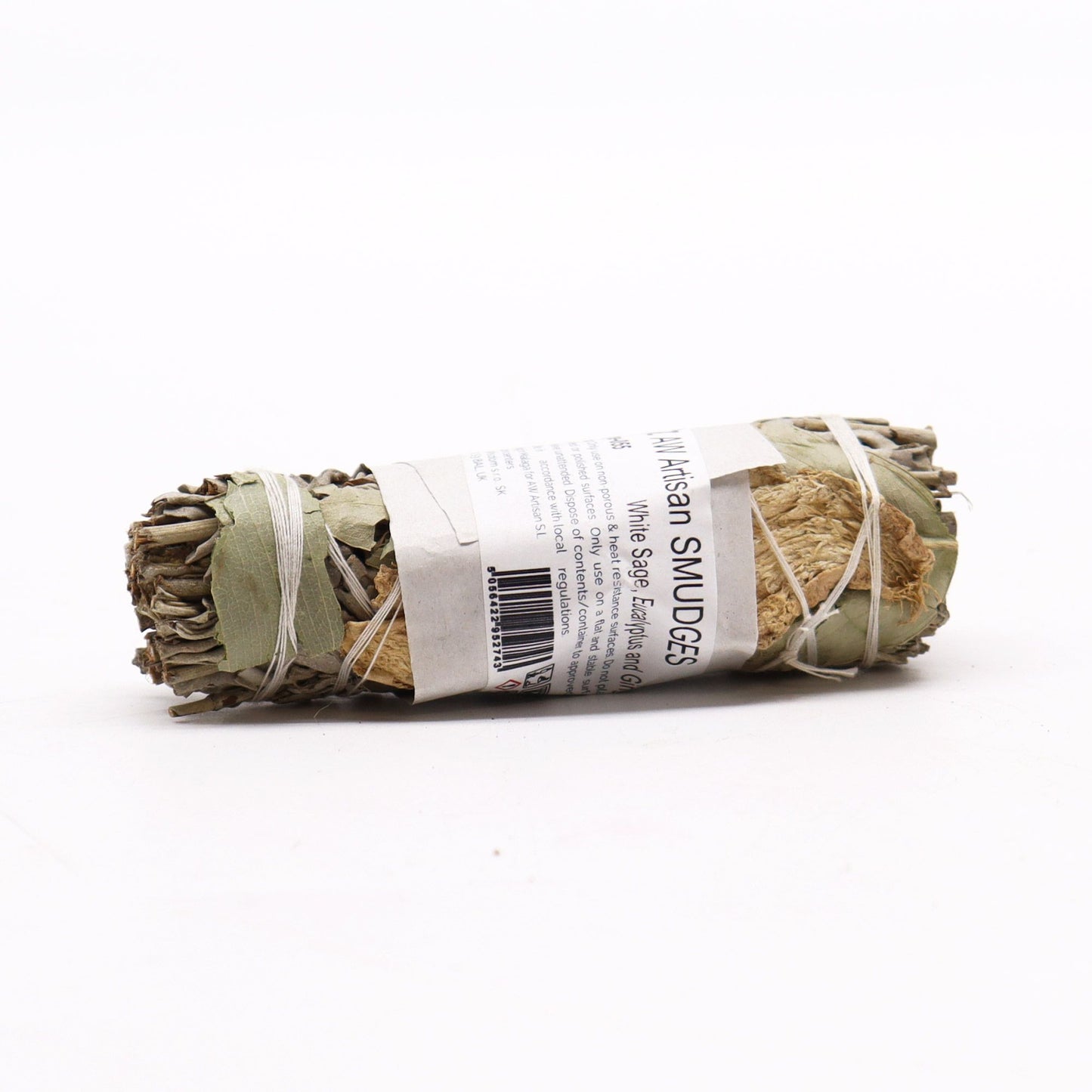 Smudge Stick - Witte Salie, Eucalyptus & Gember 10cm