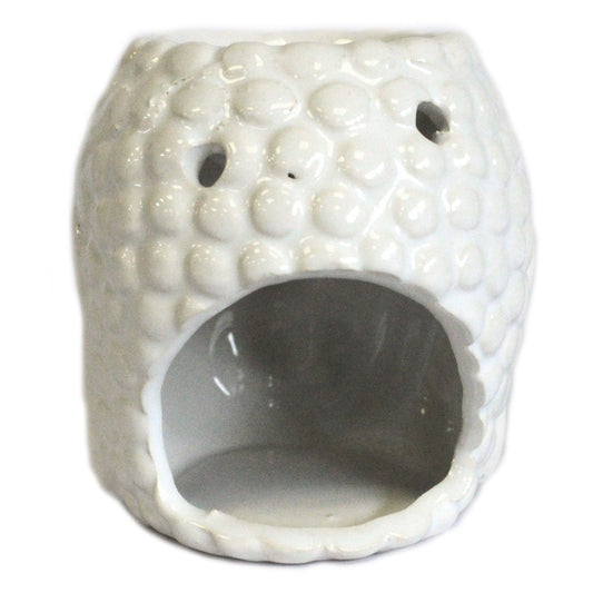Buddha Oliebrander - Wit