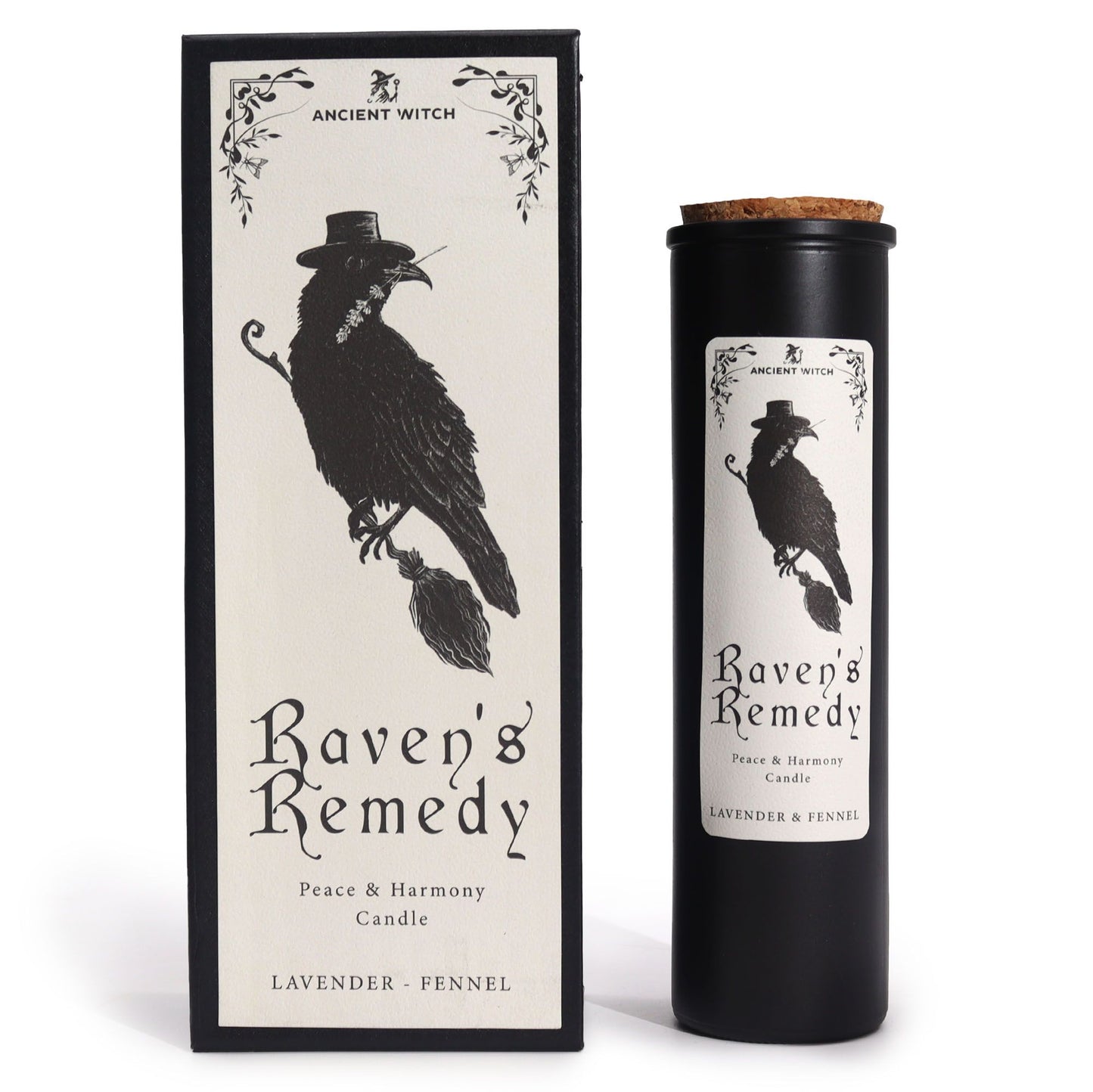 Ancient Witch Zuiveringskaars – Ravens' Remedy | Rust & Innerlijke Vrede