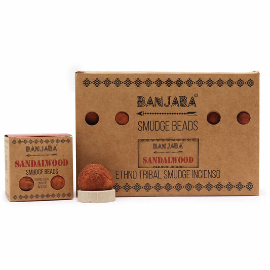 Banjara Smudge Beads - Sandelhout