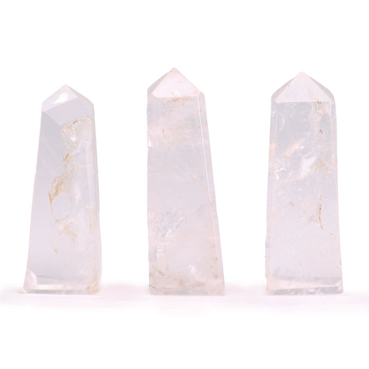 Edelstenen Obelisk – Bergkristal – ca. 5cm