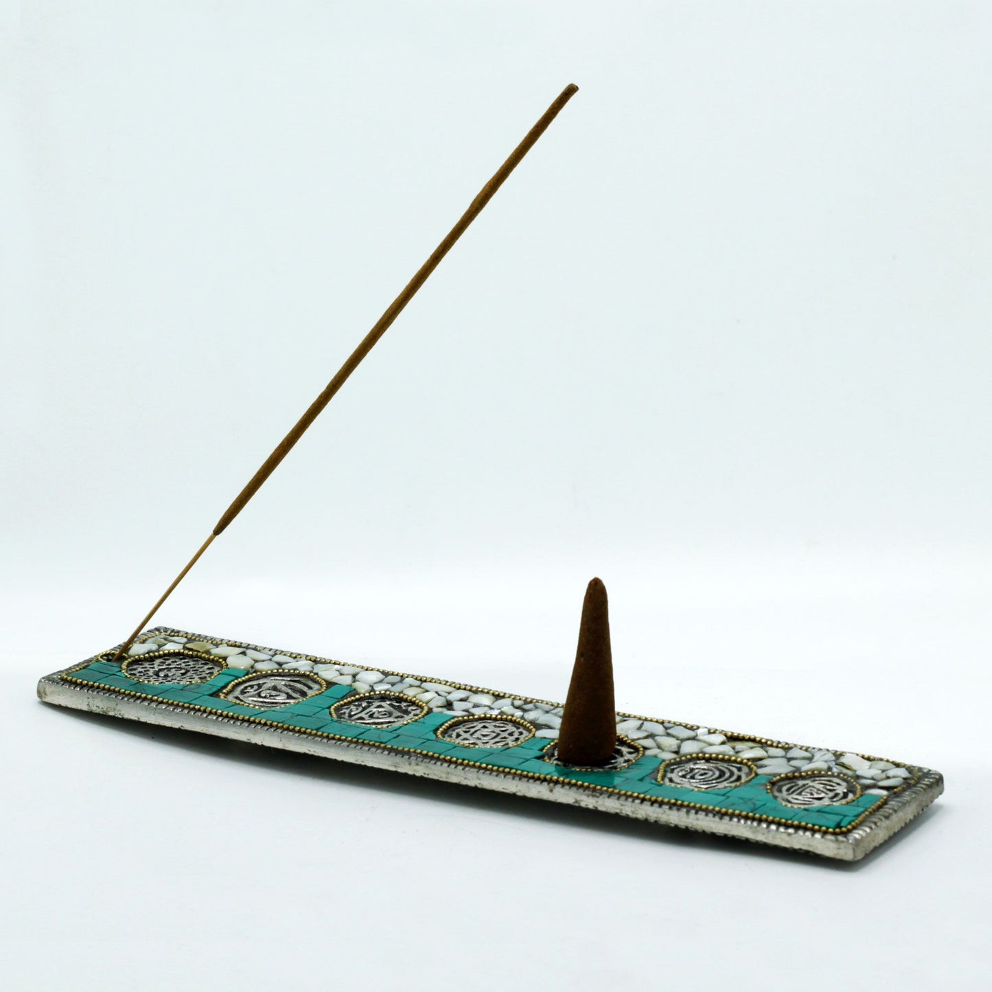 Seven Chakra Tibetaanse Wierookhouder – Decoratief & Spiritueel