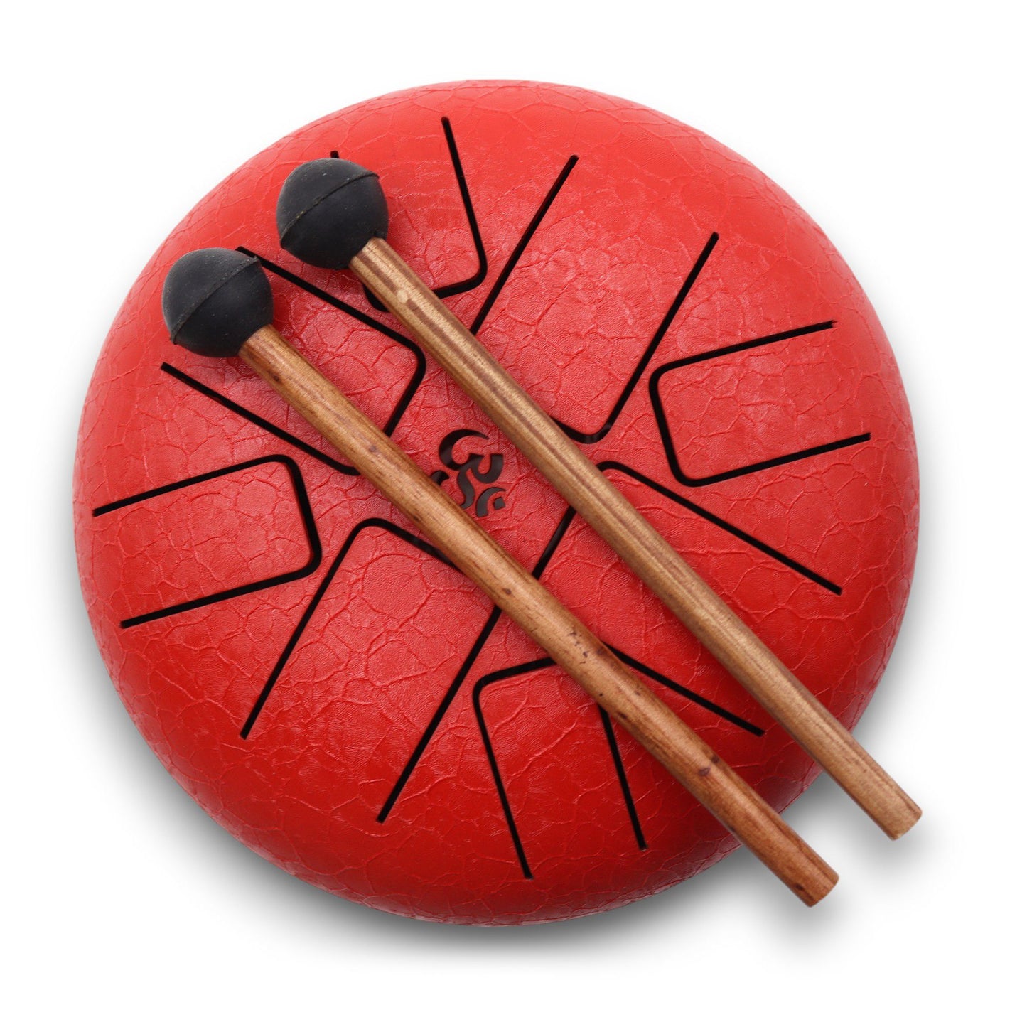 Stalen Tongue Drum – Om Rood (16 cm)