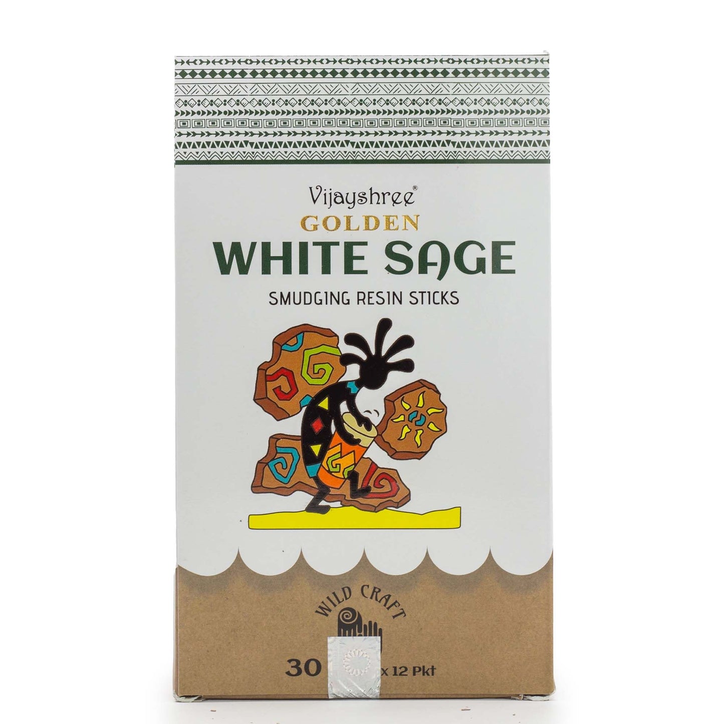 30g Golden Witte Salie Smudging Harsstaafjes (6 stuks)