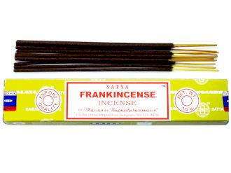 Satya Wierookstokjes Starterspakket (7 geuren + Mangohout Houder)