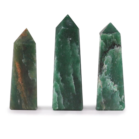 Edelstenen Obelisk – Indiase Jade – ca. 5cm