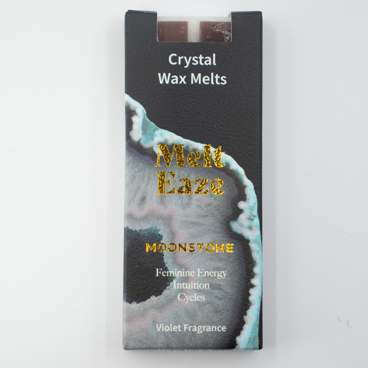 MeltEaze Moonstone Glow Wax Melts – Zachte Huisgeur met Maansteen | Soul Studio M