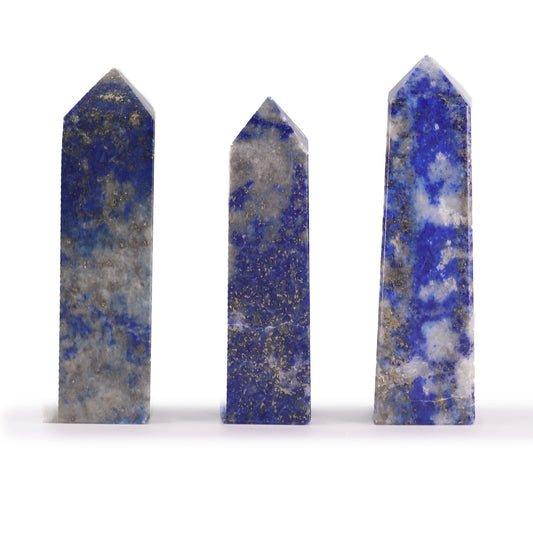 Edelstenen Obelisk – Afghaanse Lapis Lazuli – ca. 5cm