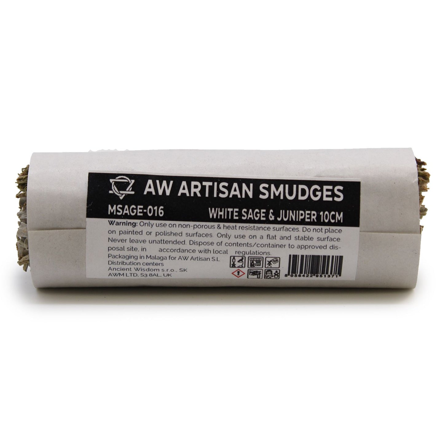 Smudge Stick - Witte Salie & Jeneverbes 10cm