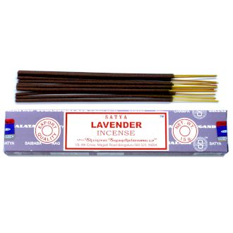 Satya Wierookstokjes Starterspakket (7 geuren + Mangohout Houder)