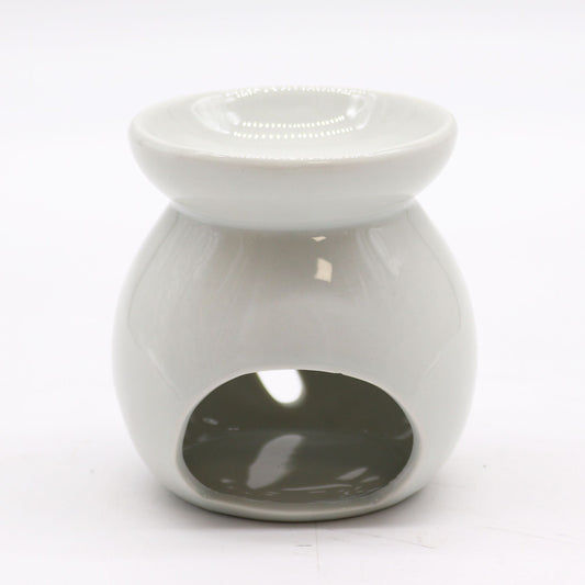 Kleine Klassieke Witte Oliebrander - Boom Uitsnijding