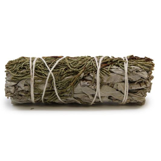 Smudge Stick - Witte Salie & Jeneverbes 10cm