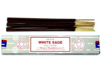Satya Wierookstokjes Starterspakket (7 geuren + Mangohout Houder)