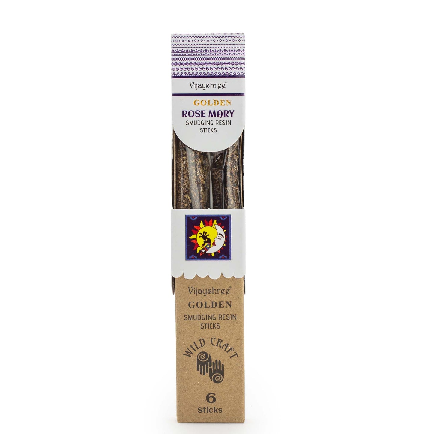 Golden Rozemarijn Smudging Harsstaafjes – 30g (6 stuks)