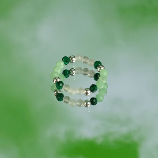 Nymph Spirit Edelstenen Ringset - Bosgeest