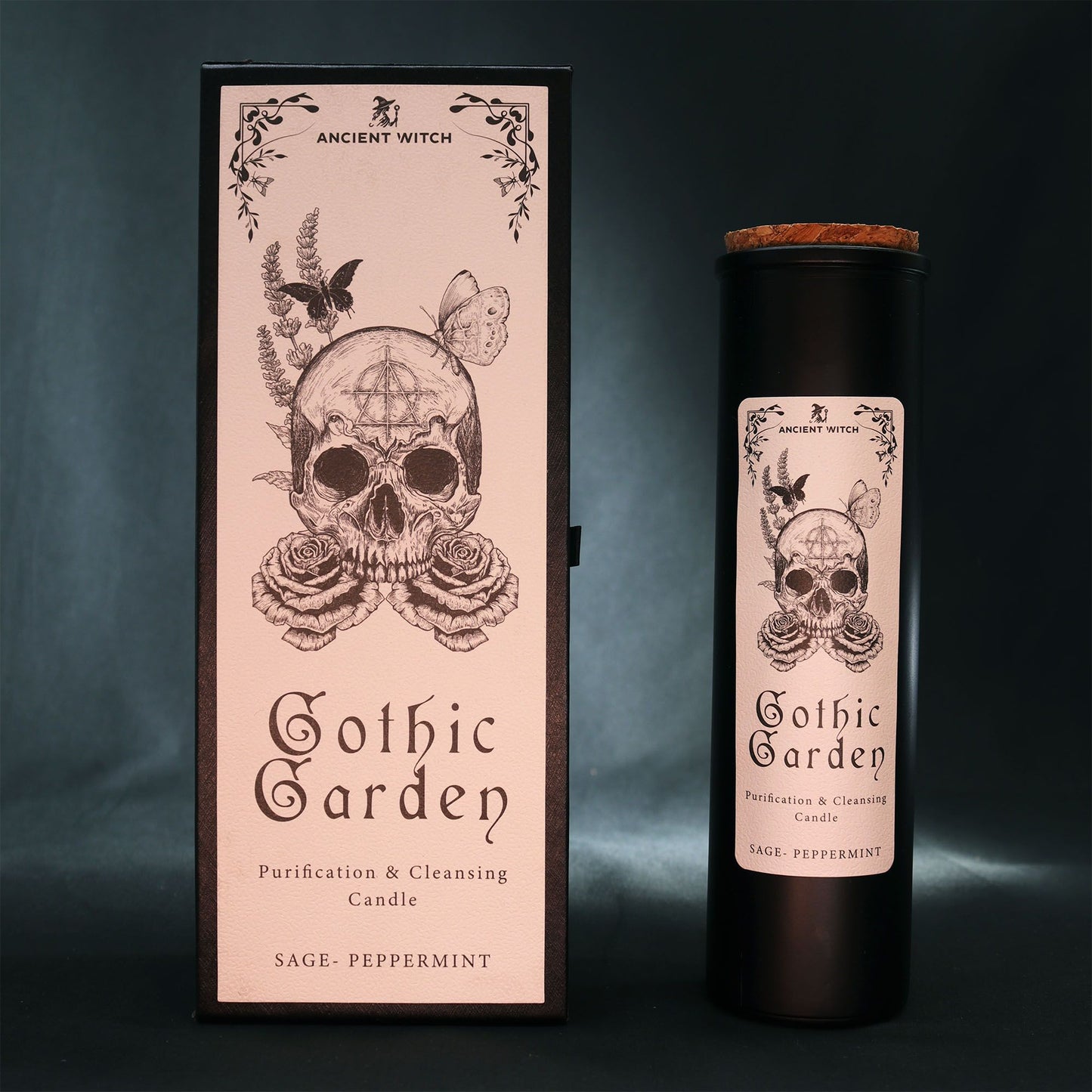 Ancient Witch Zuiveringskaars – Gothic Garden | Reiniging & Transformatie