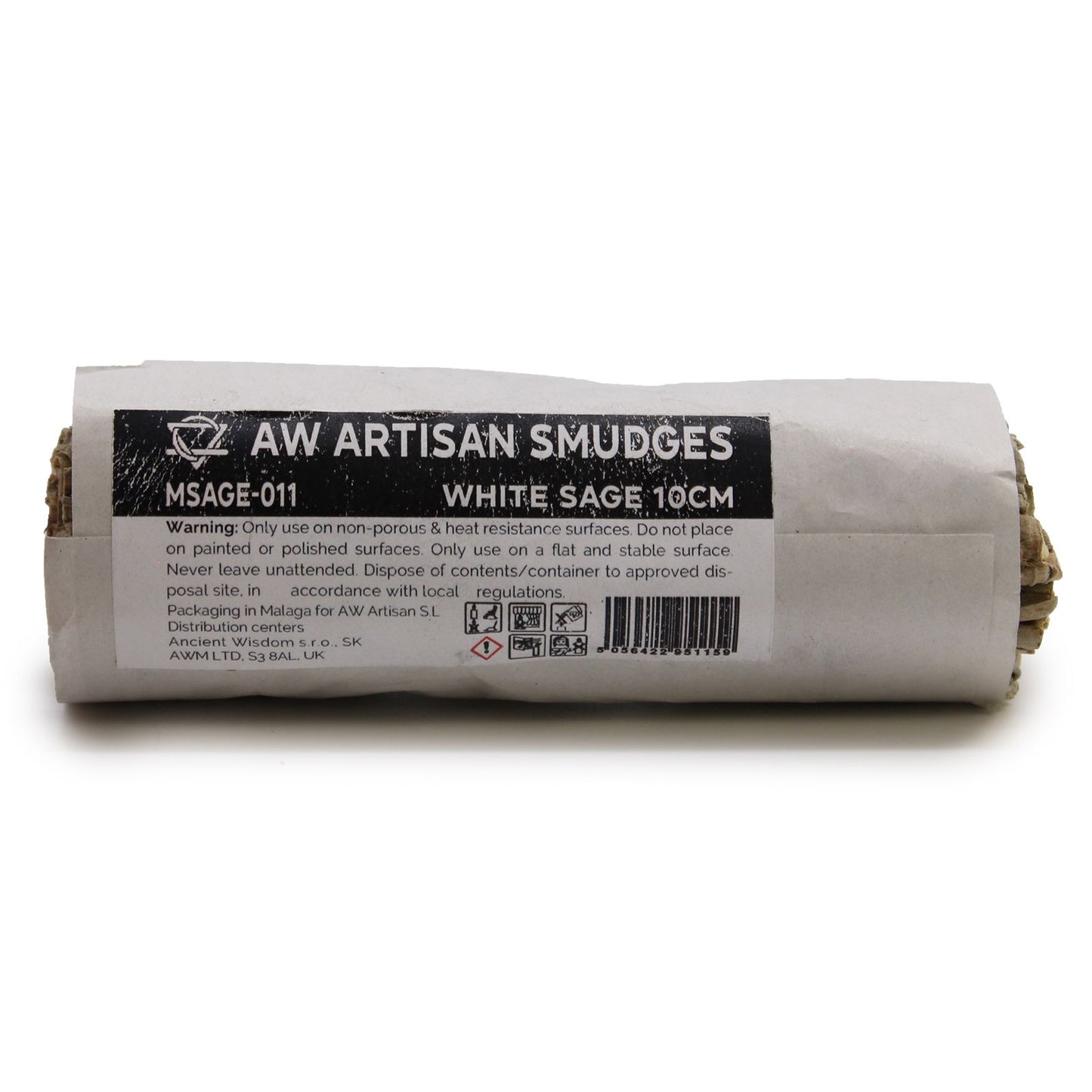 Smudge Stick - Witte Salie 10cm