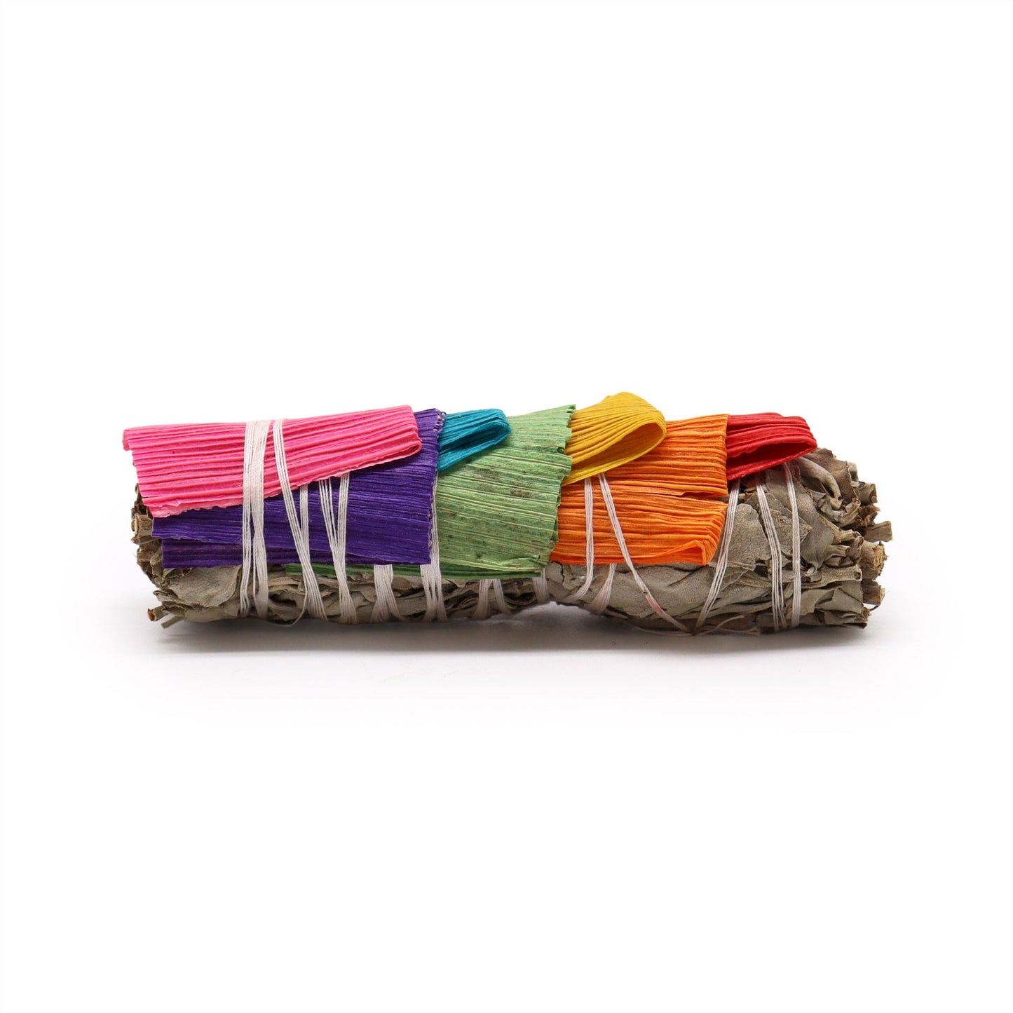 Smudge Stick - Witte Salie & 7 Maïsbladeren 10cm
