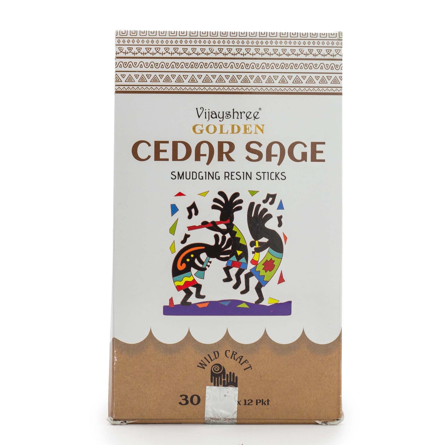 30g Golden Cedar Salie Smudging Harsstaafjes (6 stuks)