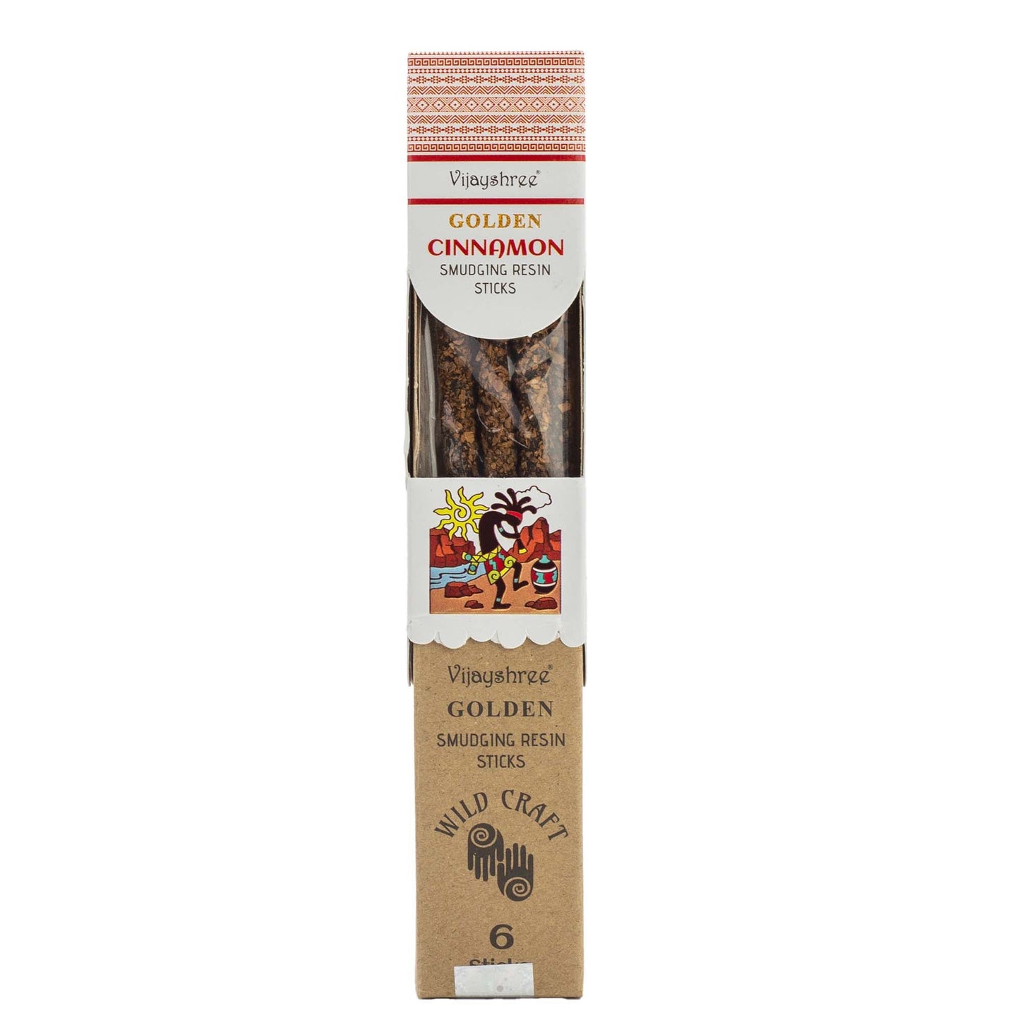 Golden Kaneel Smudging Harsstaafjes – 30g (6 stuks)