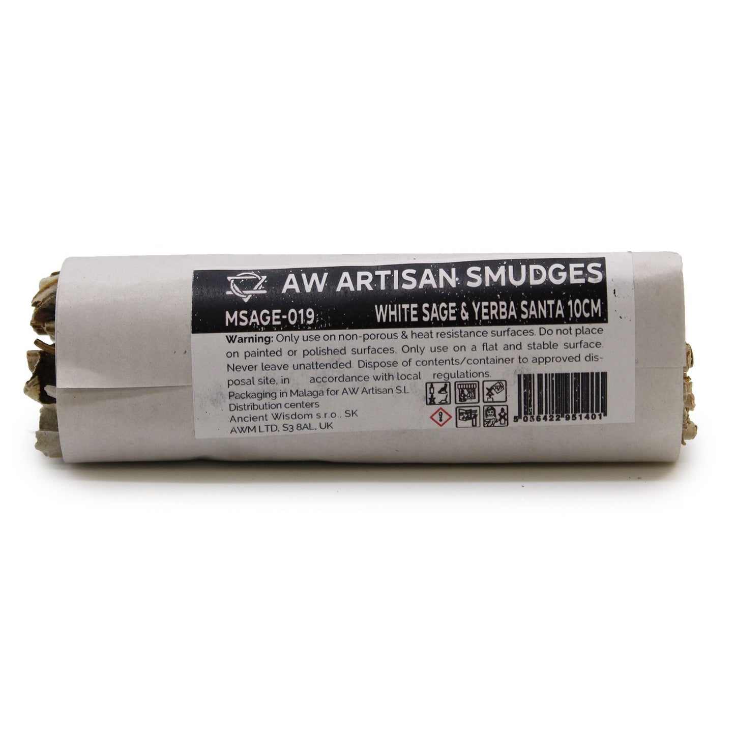 Smudge Stick - Witte Salie & Yerba Santa 10cm