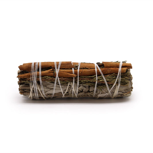 Smudge Stick - Witte Salie, Ceder & Kaneel 10cm