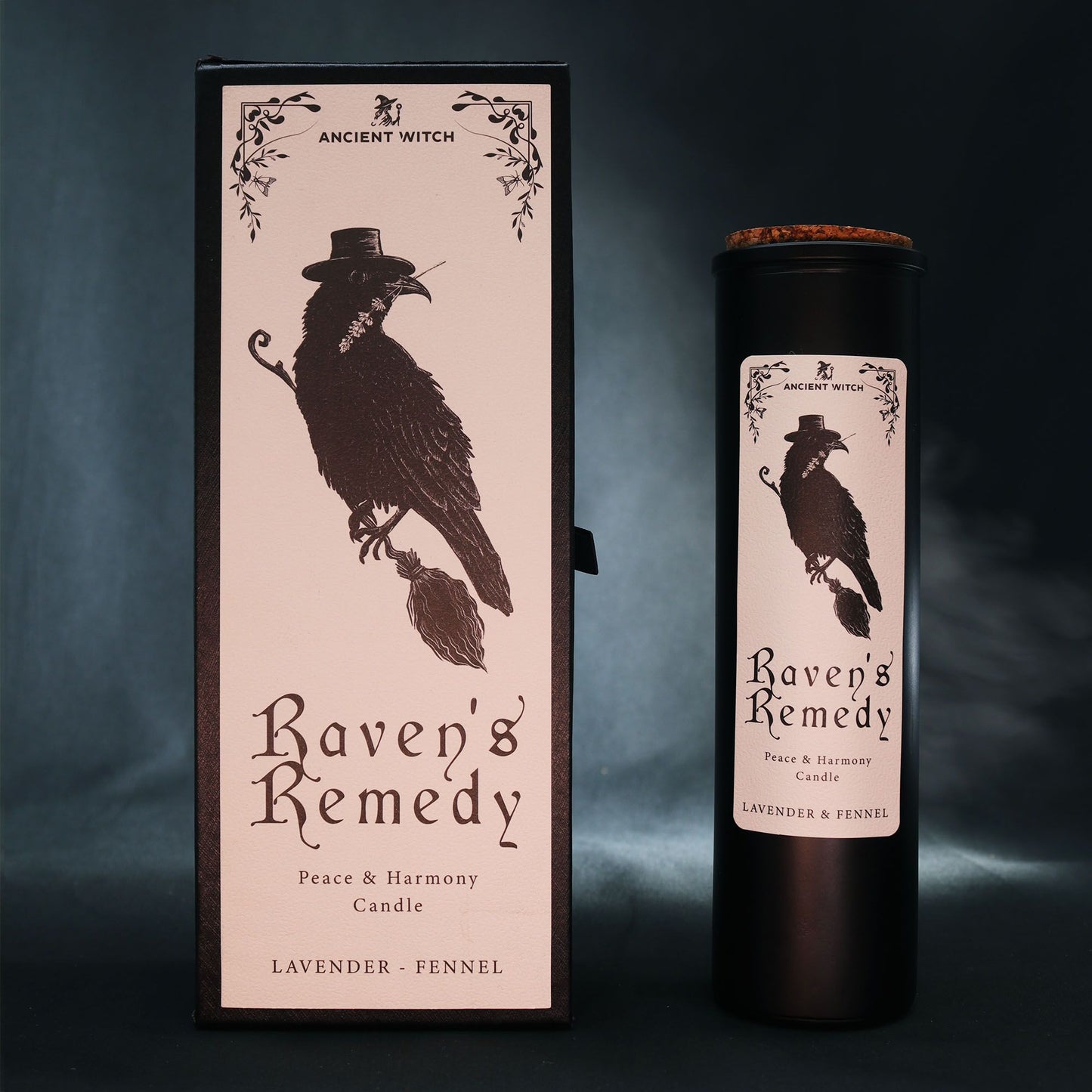 Ancient Witch Zuiveringskaars – Ravens' Remedy | Rust & Innerlijke Vrede