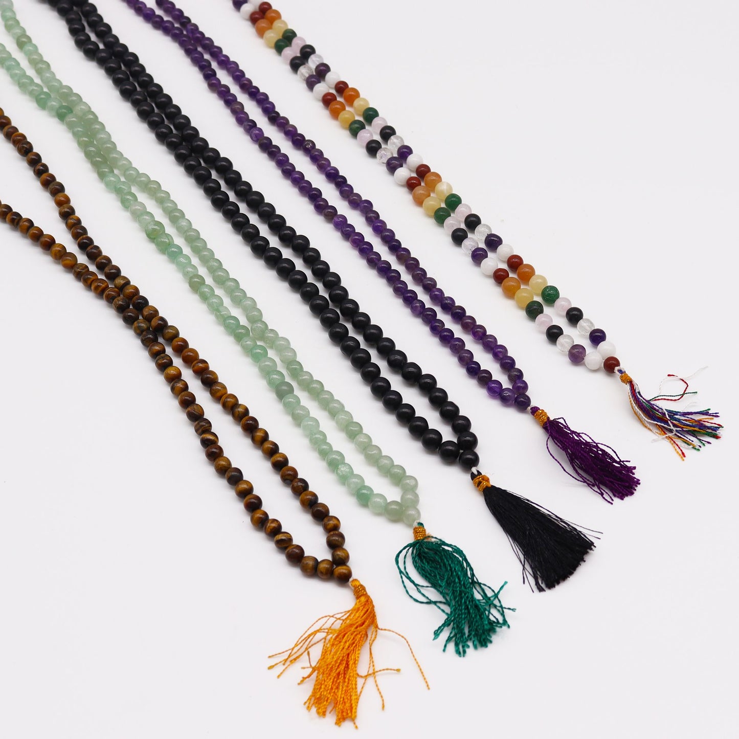 Mala Ketting Tijgeroog – 108 kralen
